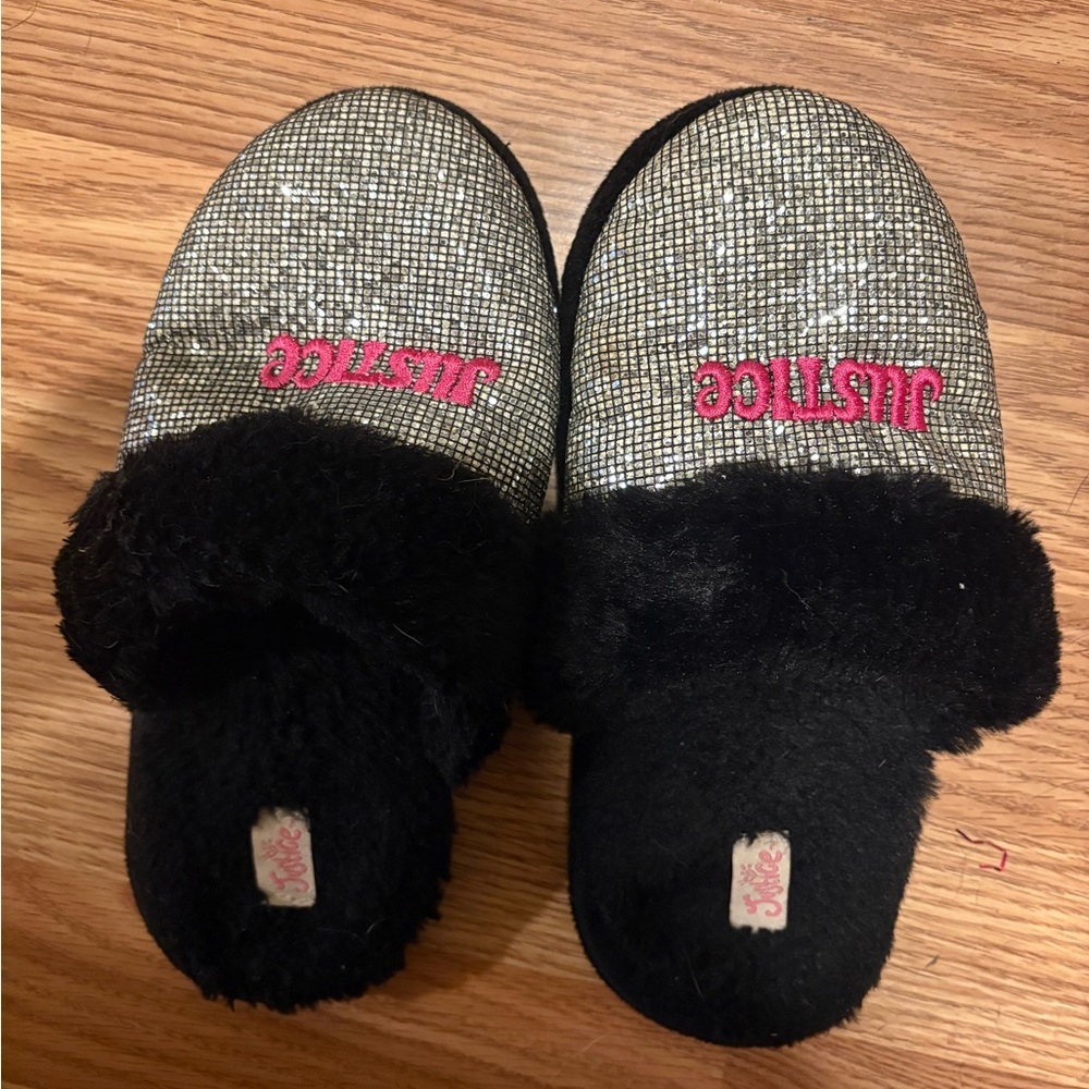 Girls justice slippers